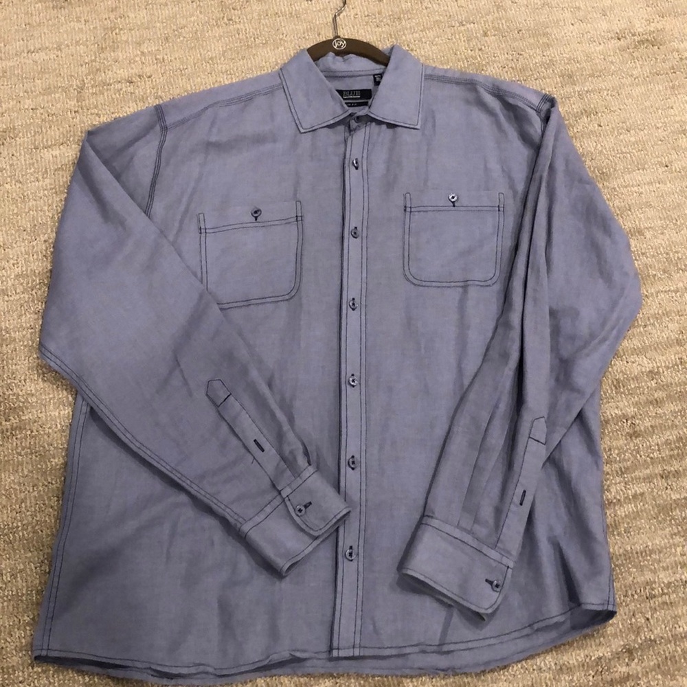 Saks Fifth Avenue Blue Men’s  button down